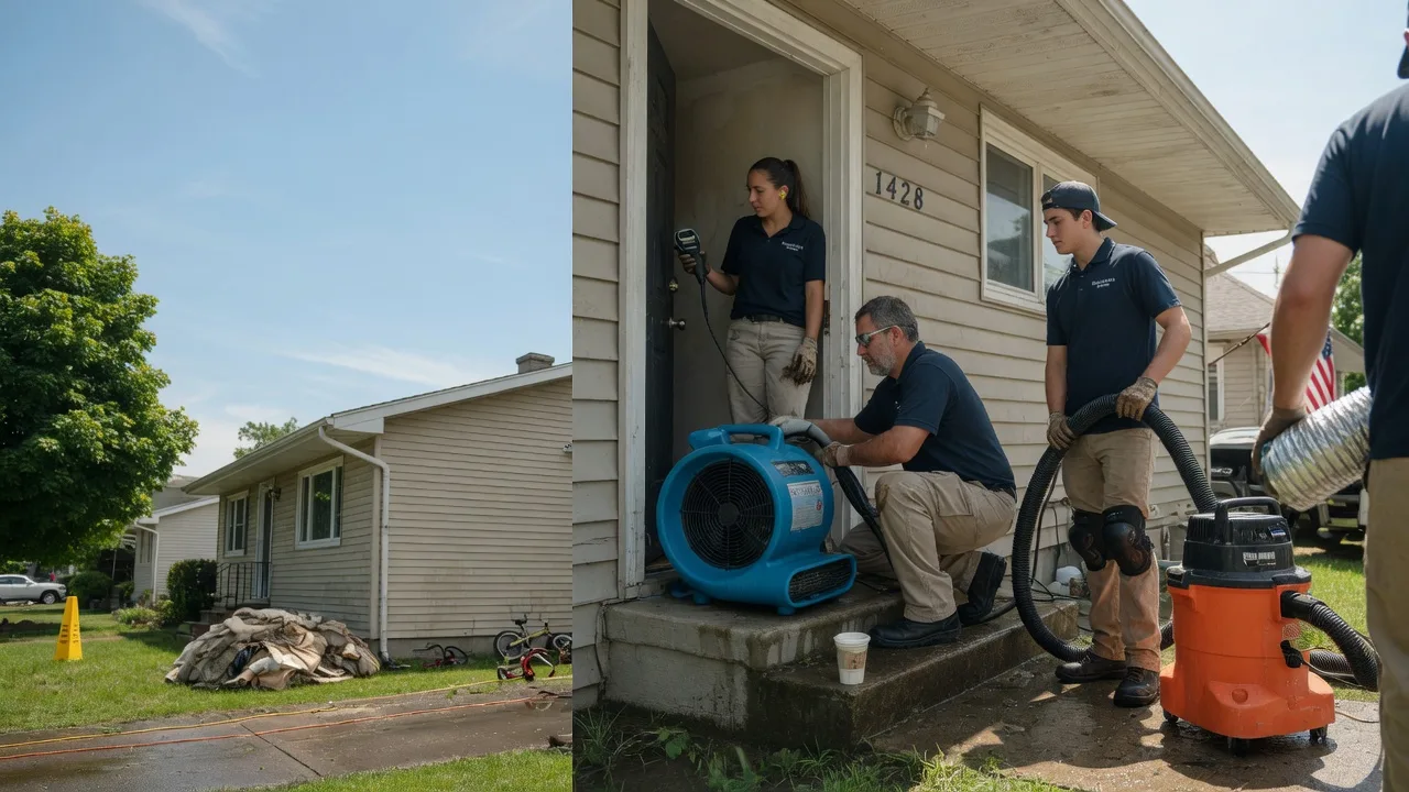 Water Damage Restoration in Salem, IN near me